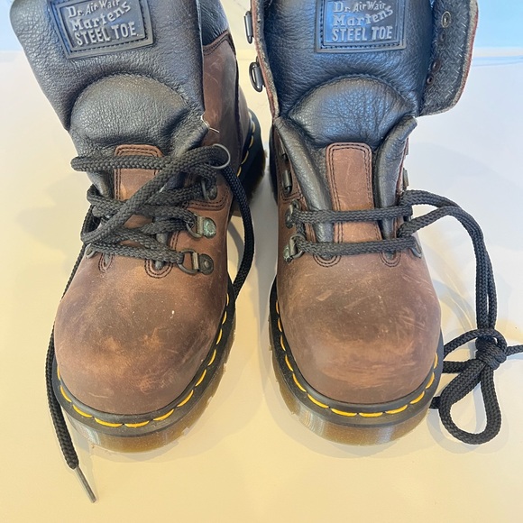 NEW Dr. Doc Martens Leather Steel Toe ANSI Z41 PT99 Men’s Size 5 Boot - Picture 1 of 5